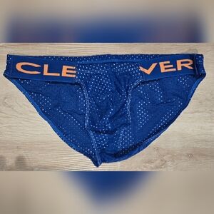 Blue Mesh Men's Briefs